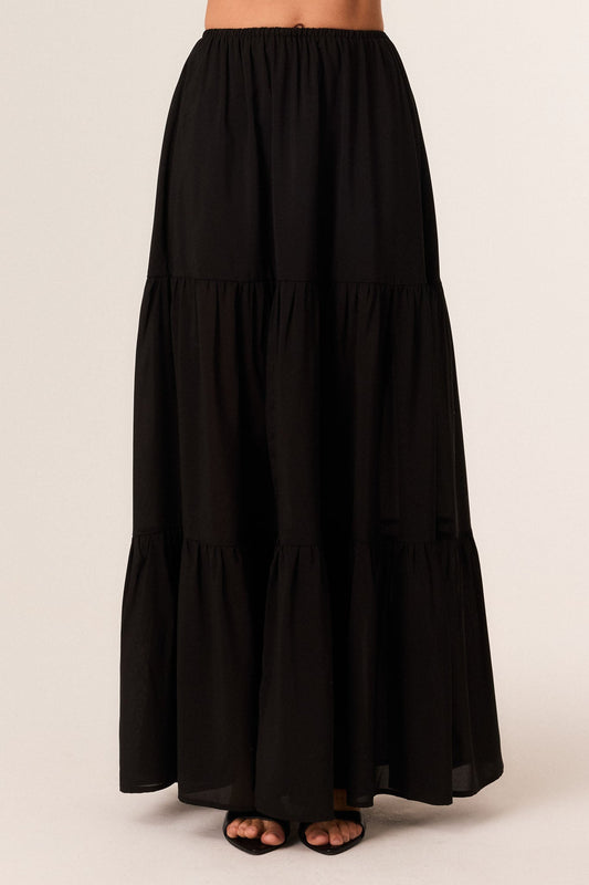 SNDYS ABBEY MAXI SKIRT (Black)