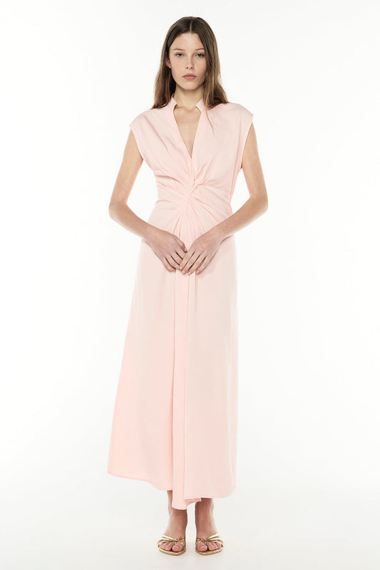 The Sweet Life Midi Dress (Pale Pink)