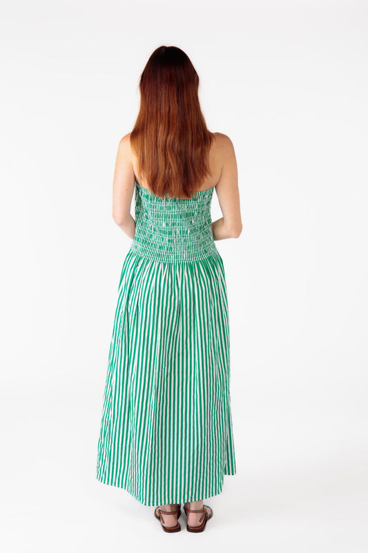Cowgirl Surfer Obbo Strapless Maxi (Green)