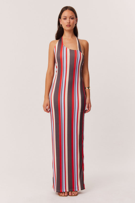 SNDYS SHERRI MAXI DRESS (Multi Stripe)