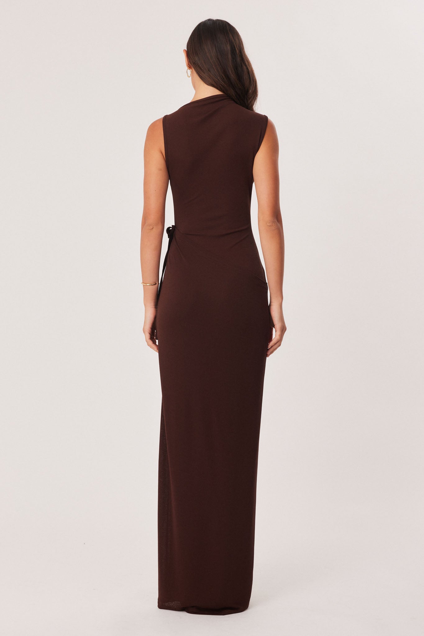 SNDYS RAVEN MAXI DRESS (Chocolate)