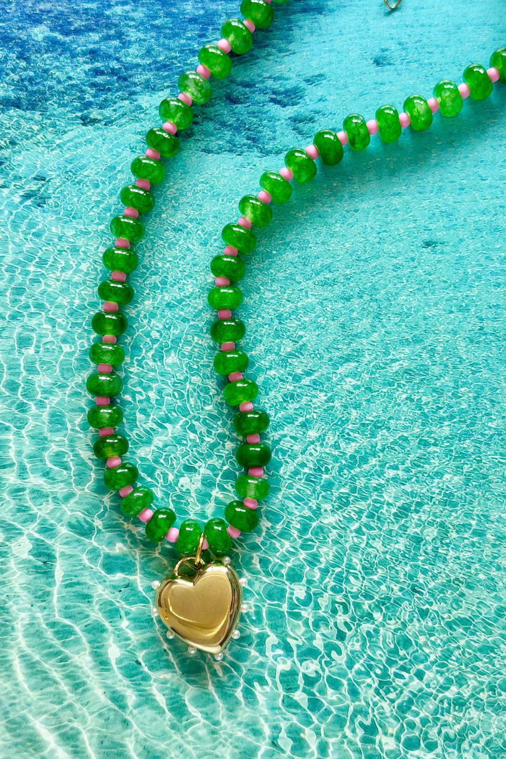Betty Basics Gem Necklace (Emerald)
