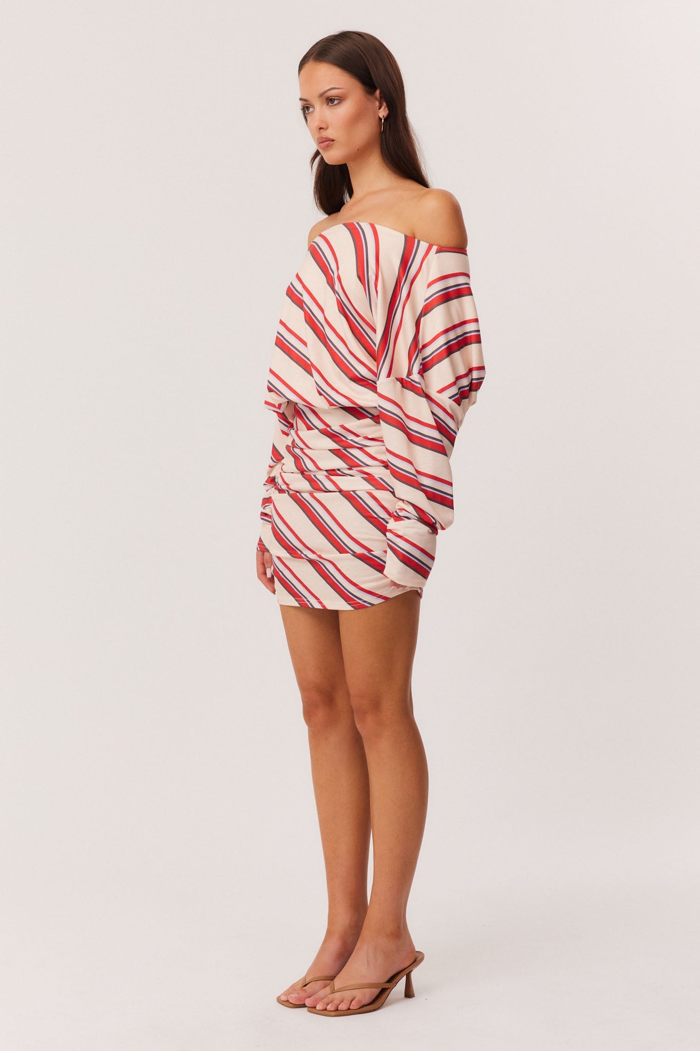 SNDYS HATTIE MINI DRESS (Stripe)