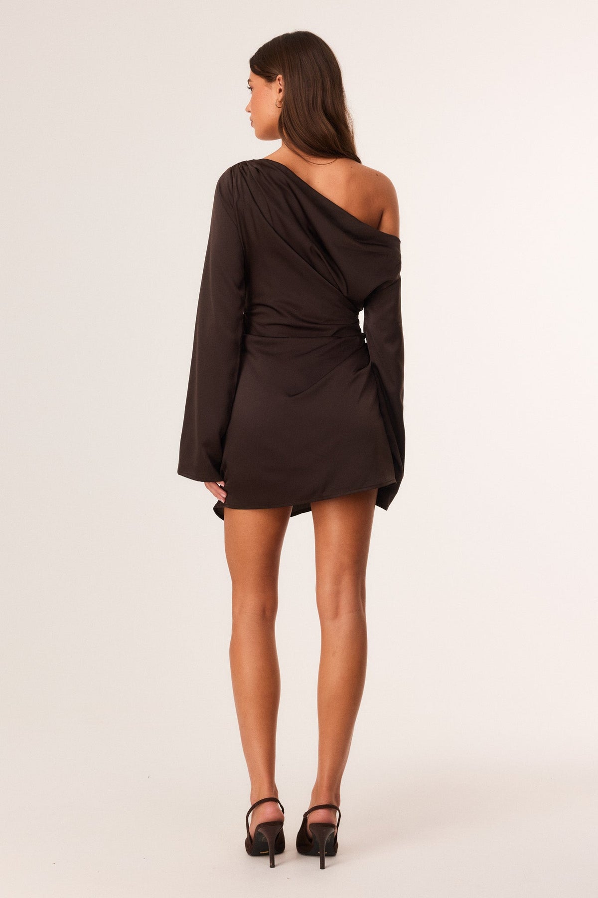 SNDYS SANISSA MINI DRESS (Espresso)