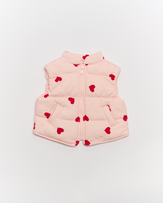 Image of Coats & Jackets. Productname: Walnut Melbourne Liam Vest in Valentine Pink colour by brand - Walnut Melbourne