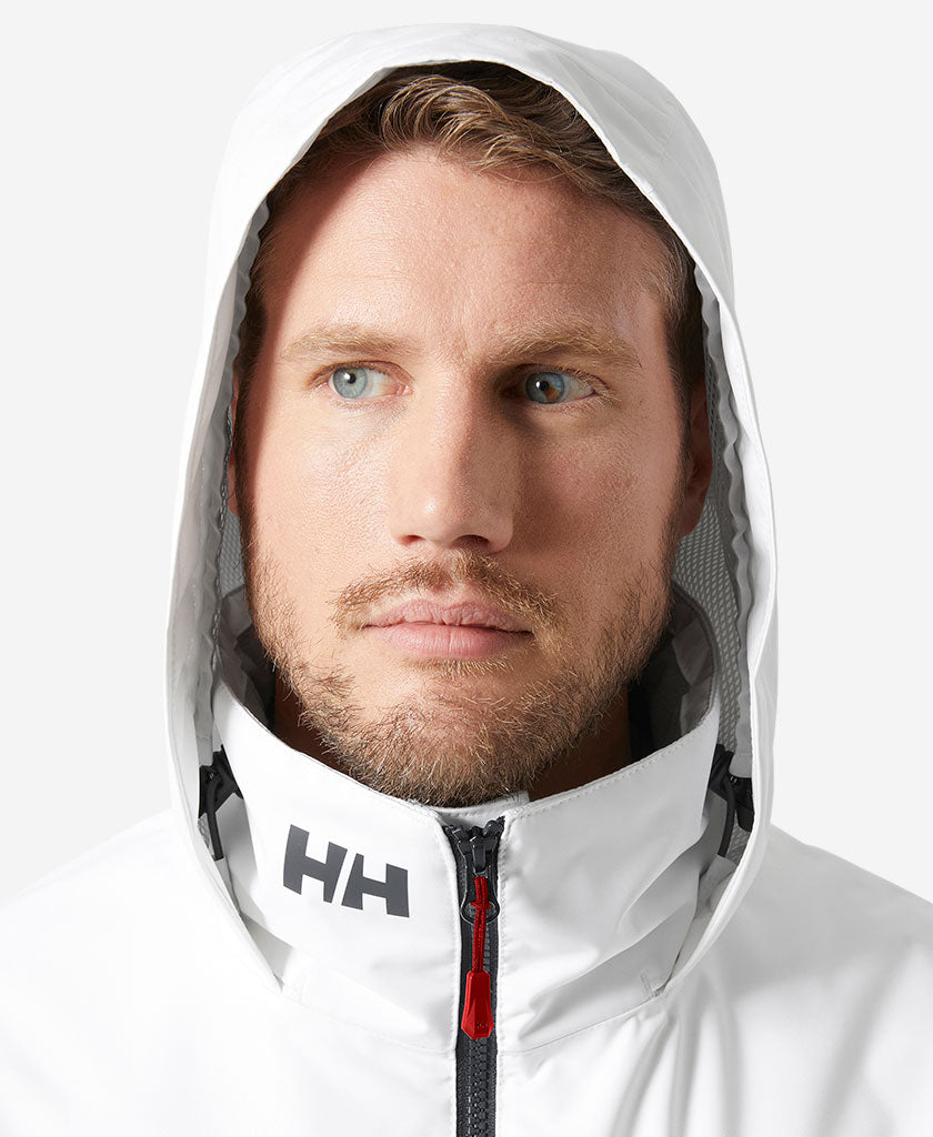Helly Hansen CREW HOODED MIDLAYER JACKET 2 (White)