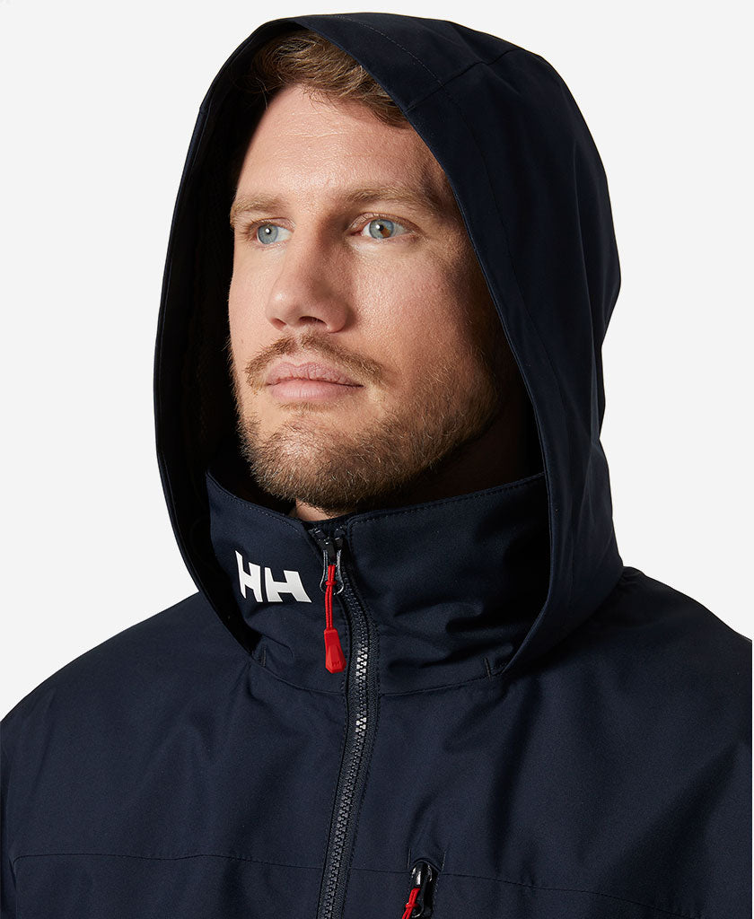 Helly Hansen CREW HOODED MIDLAYER JACKET 2 (Navy)
