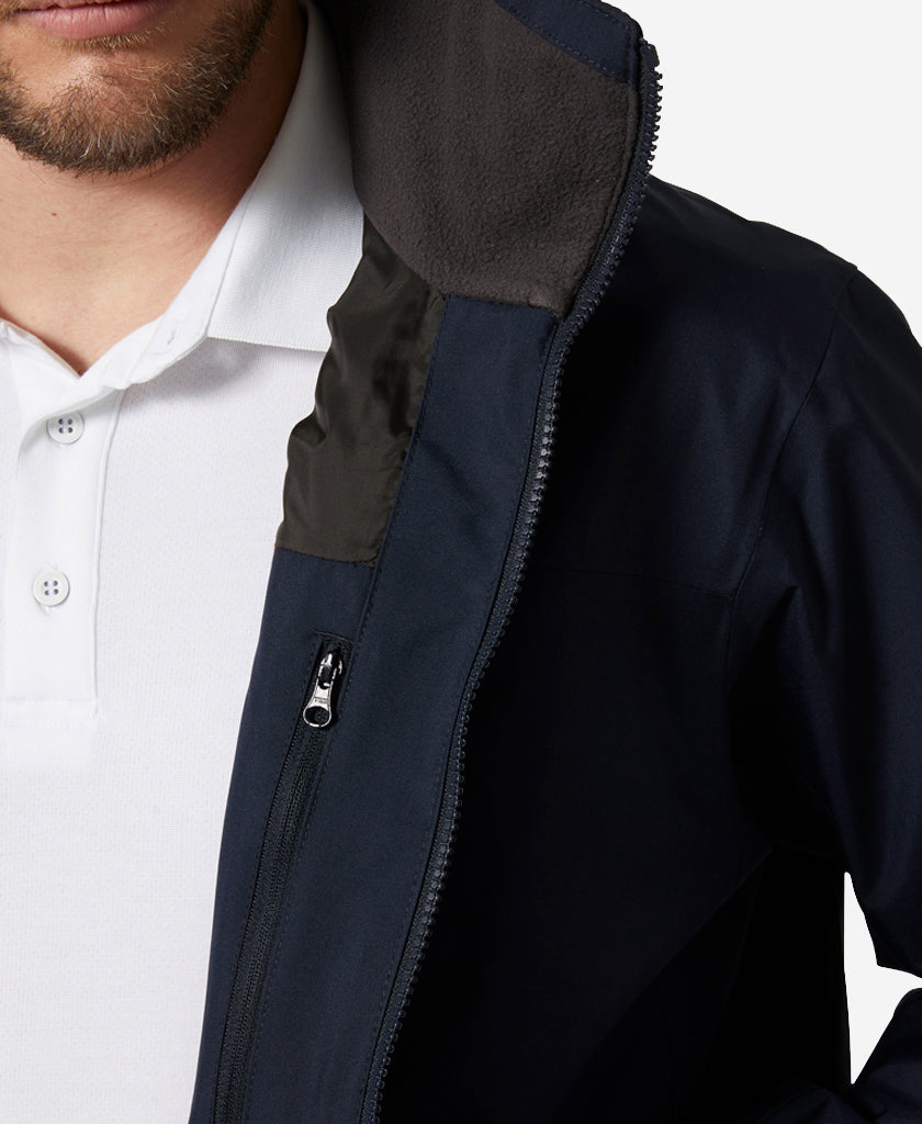 Helly Hansen CREW HOODED JACKET 2.0 (Navy)