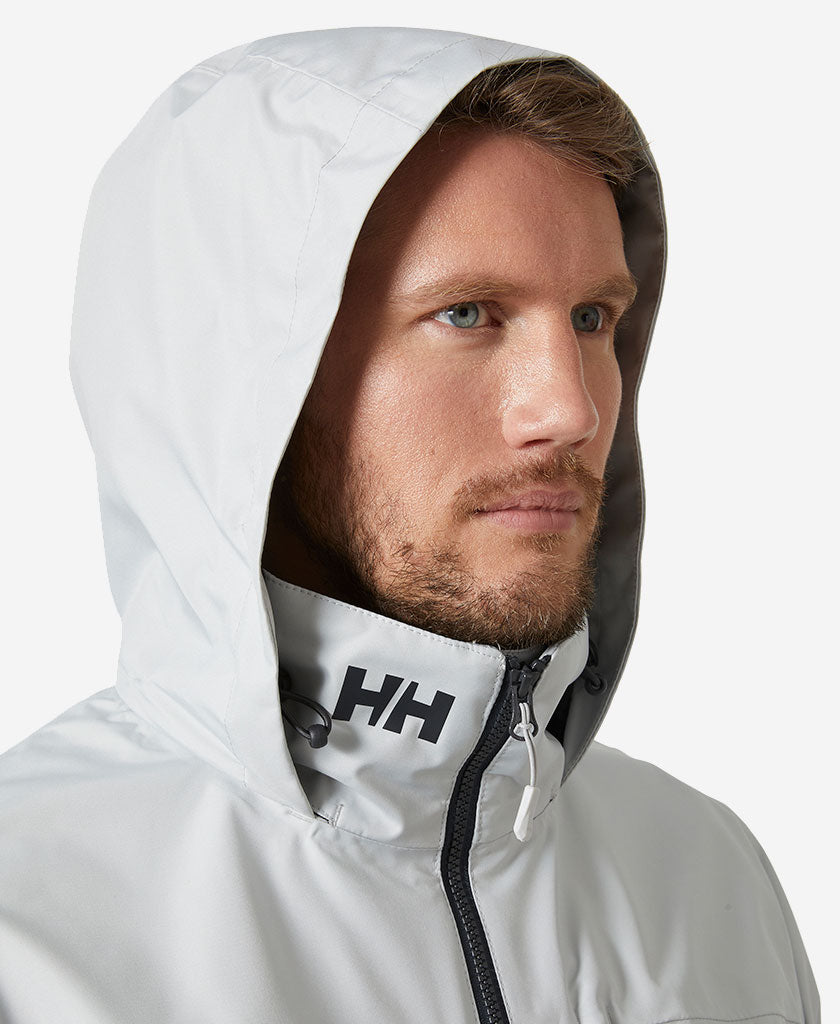 Helly Hansen CREW HOODED JACKET 2.0 (Grey Fog)
