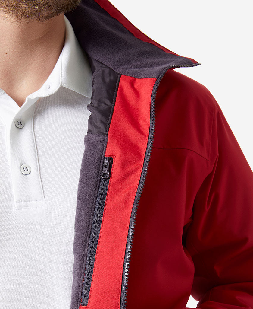 Helly Hansen CREW MIDLAYER JACKET 2.0 (Red)