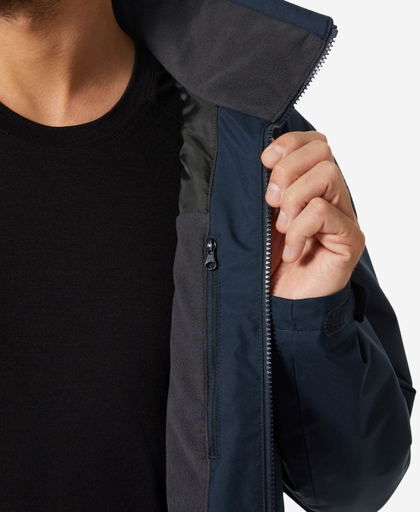 Helly Hansen CREW MIDLAYER JACKET 2.0 (Navy)