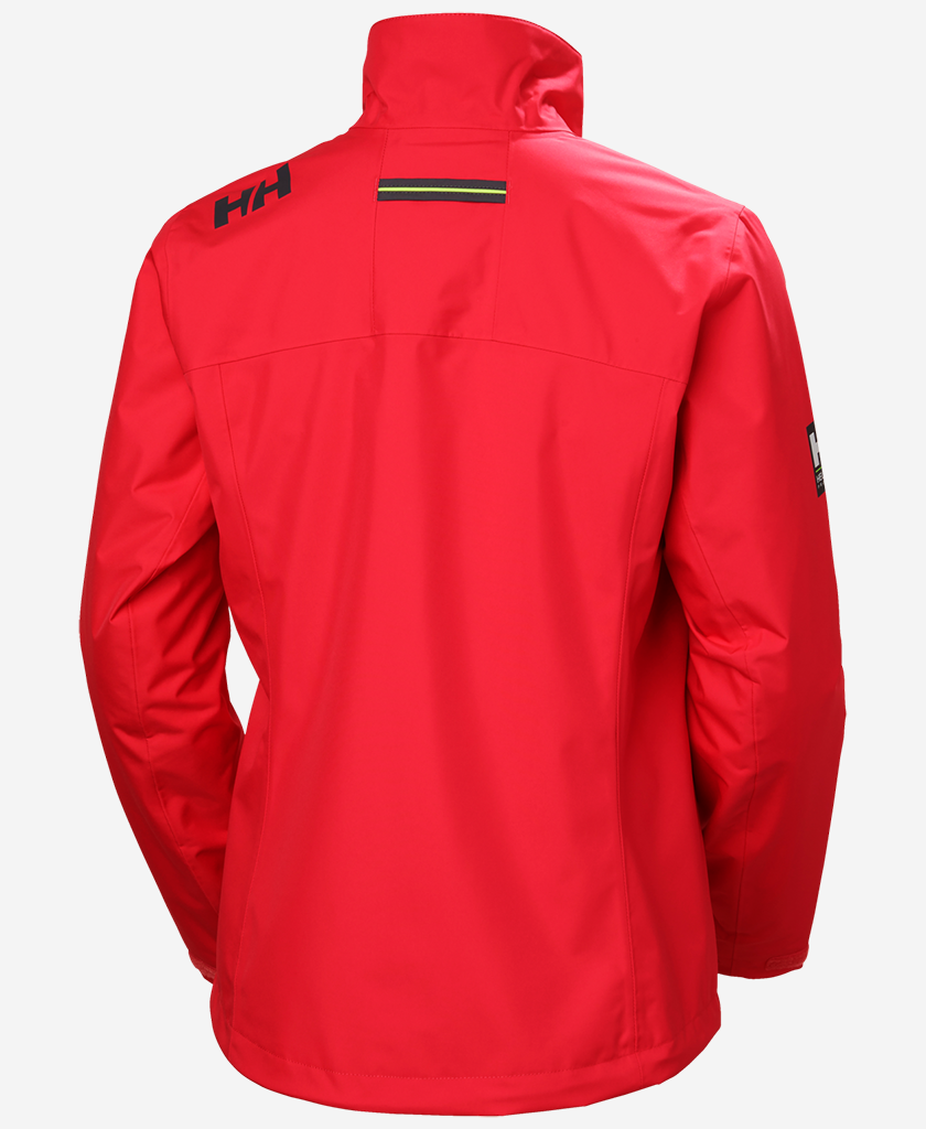 Helly Hansen W CREW MIDLAYER JACKET 2.0, 162 (Red)