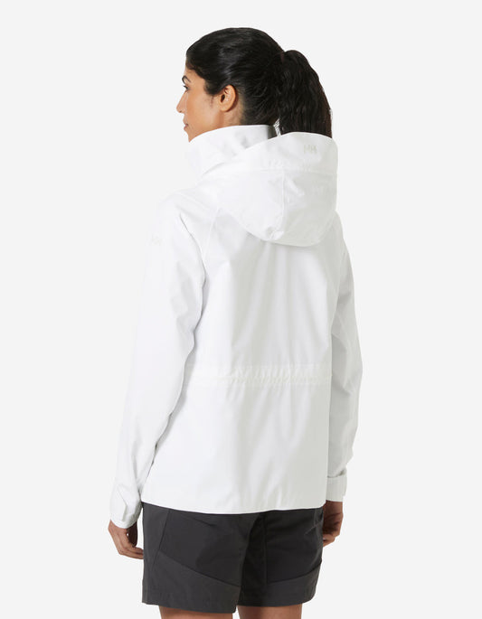 Helly Hansen W HP RACING HOODED JACKET (White)