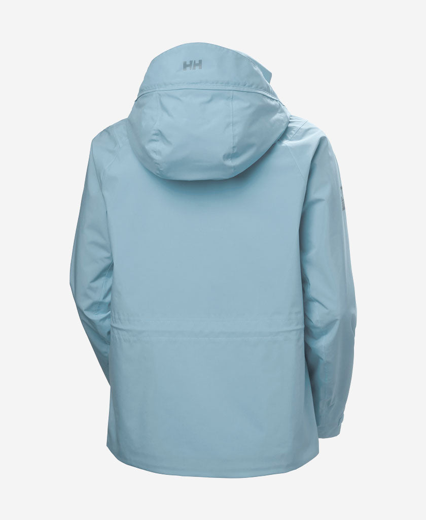 Helly Hansen W HP RACING HOODED JACKET (Windy Blue)