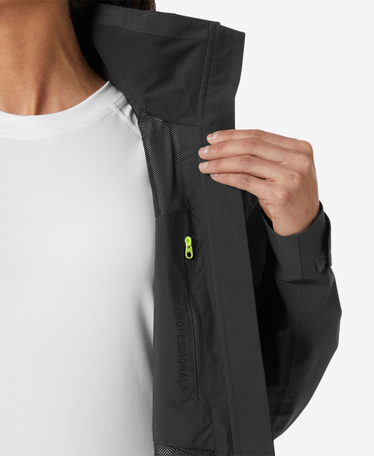 Helly Hansen W HP RACING HOODED JACKET (Ebony)