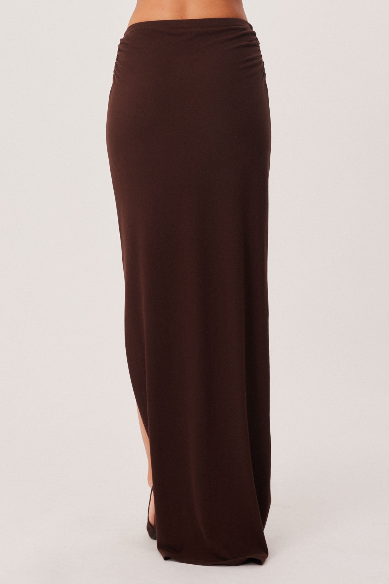SNDYS AINARA MAXI SKIRT (Chocolate)
