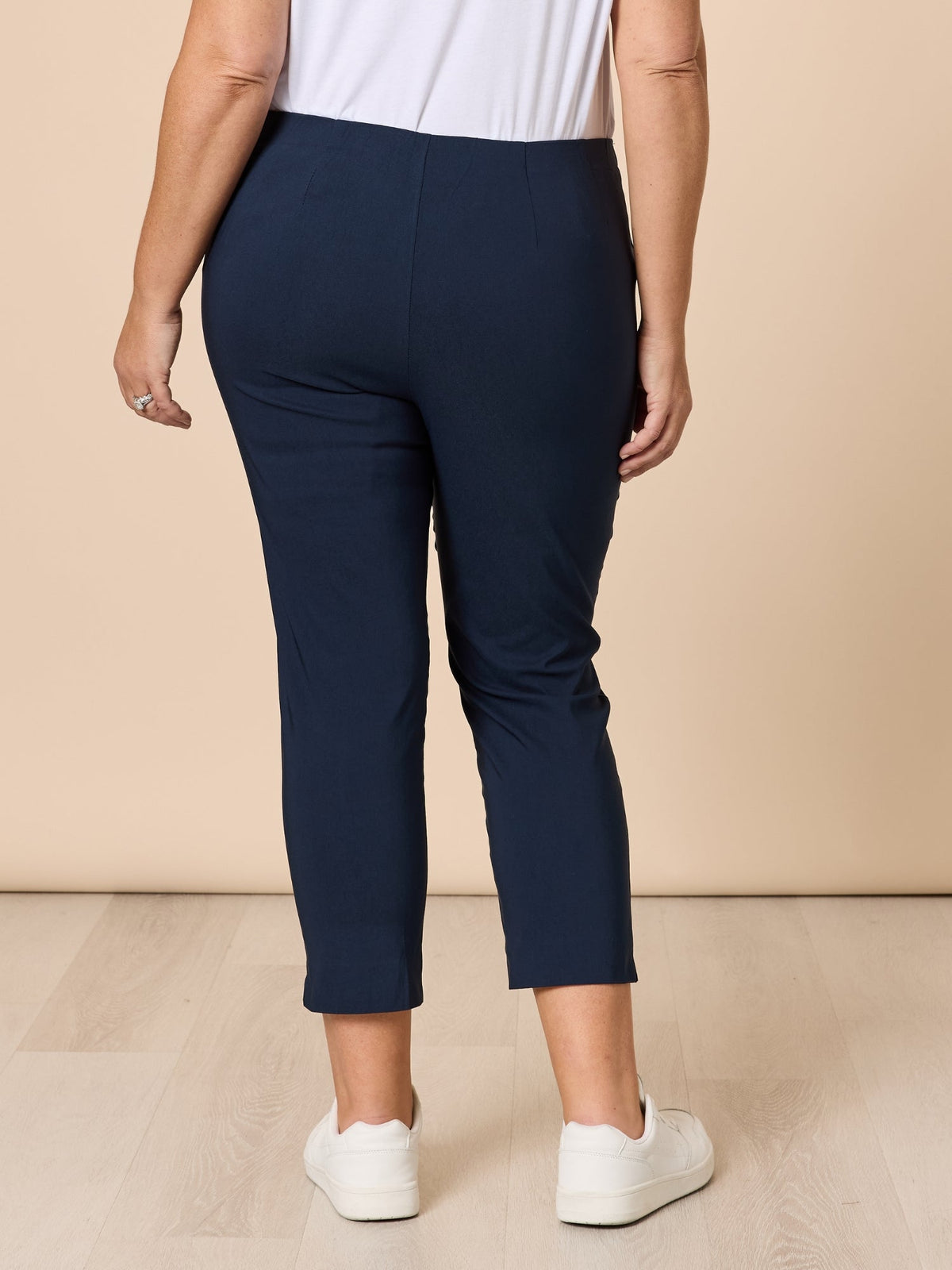 Threadz Zara Stretch Pant (Navy)