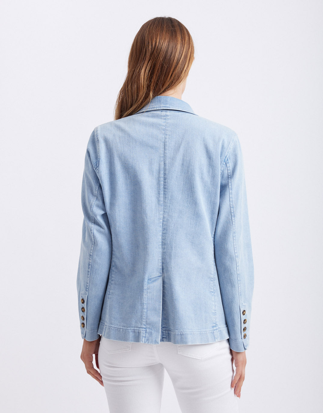 365 Days Denim Blazer (Ice Blue)