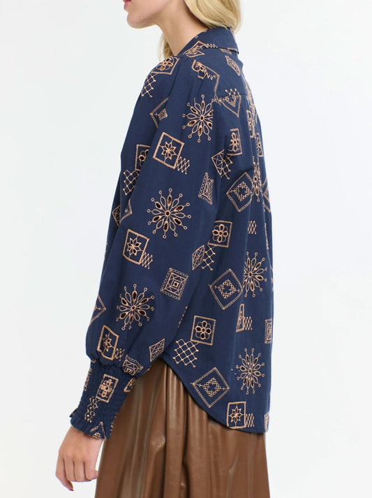 365 DAYS MANDALA SHIRT (Indigo)