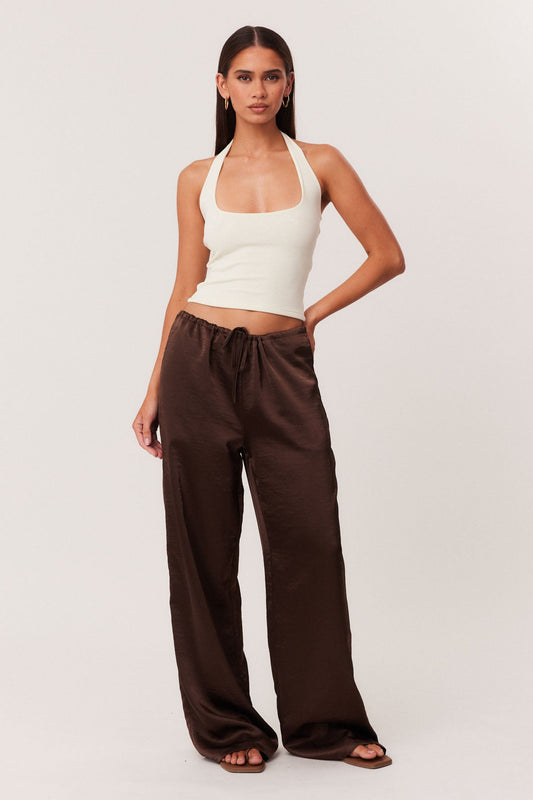 SNDYS KATYA HALTERNECK TOP (Off White)