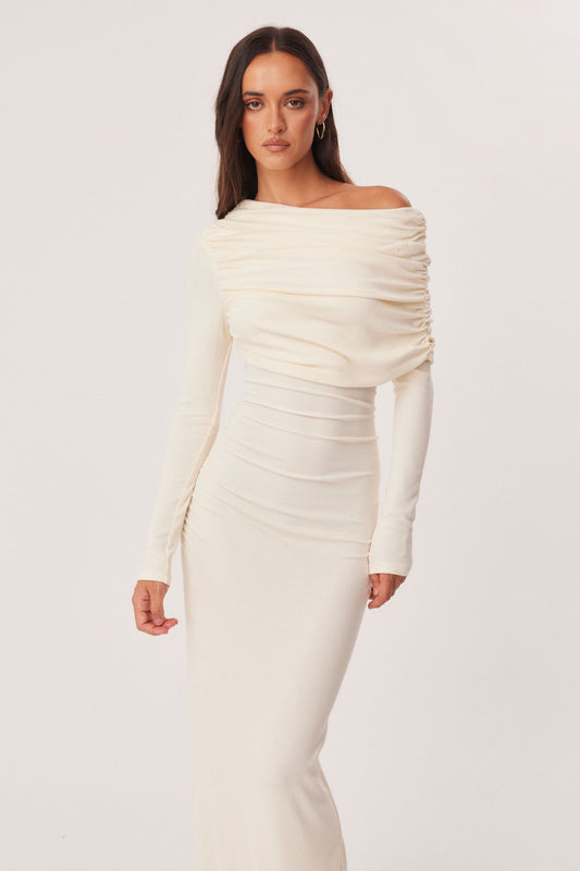 SNDYS REENA MAXI DRESS (Cream)
