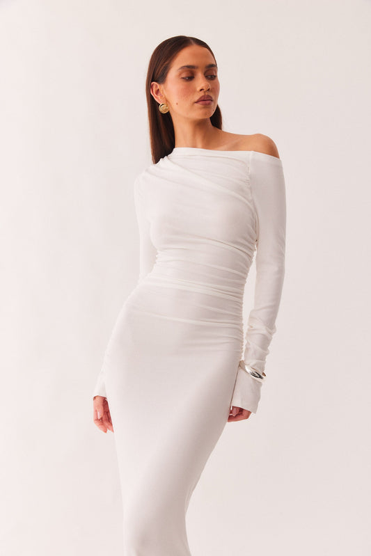 SNDYS REYNA MAXI DRESS (White)