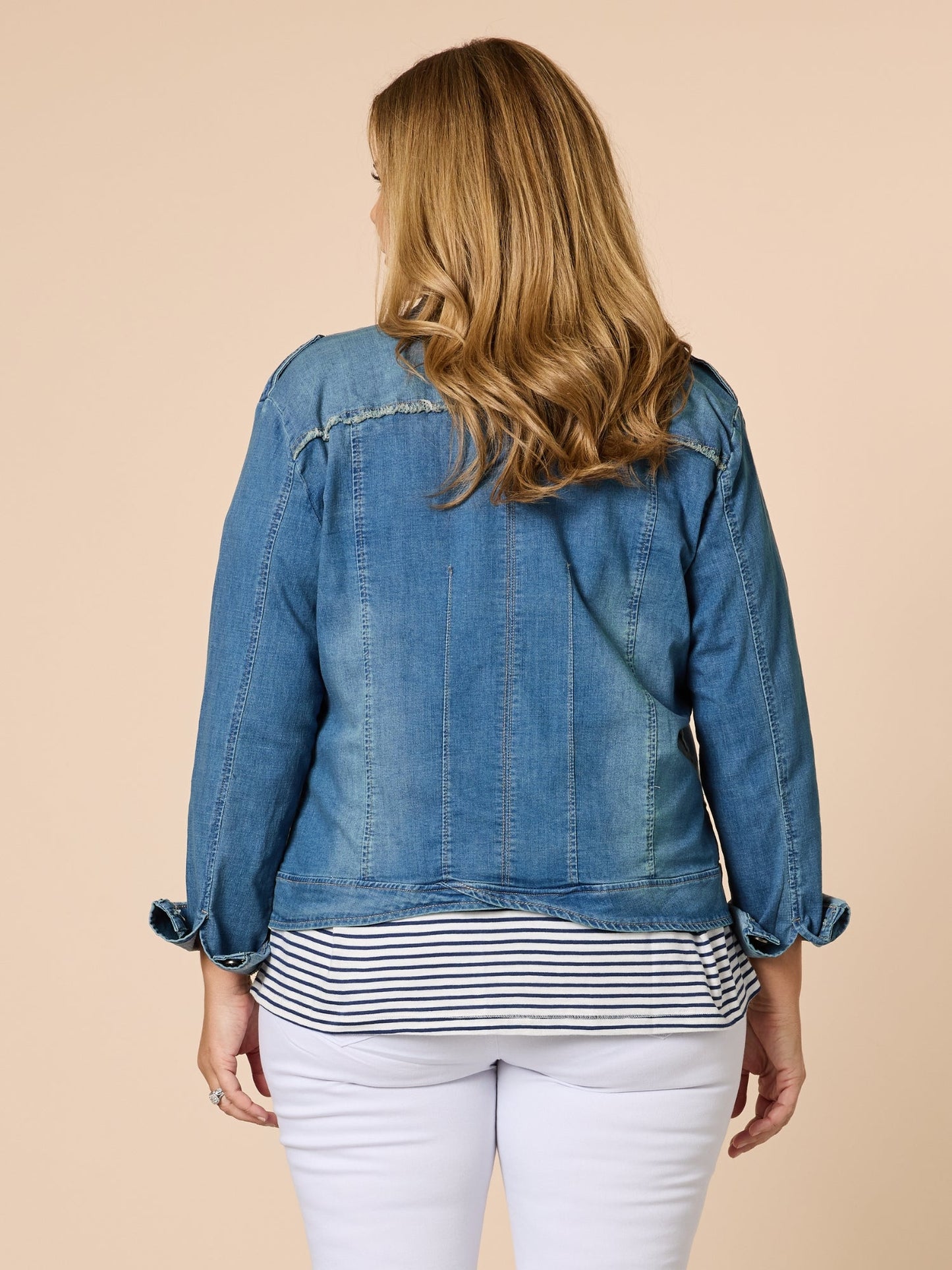 Threadz Military Jacket (Denim)