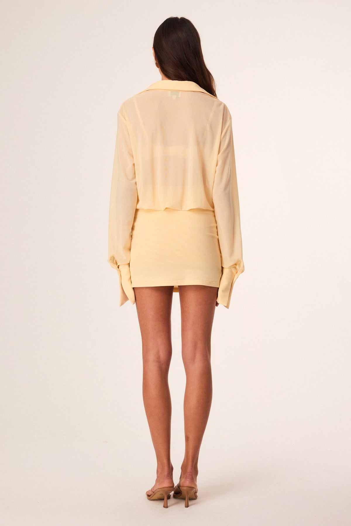 SNDYS AMAN MINI DRESS (Butter)