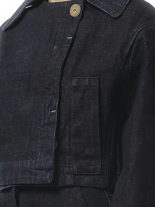 JACQUEMUS La Veste Denim Marino (Navy)