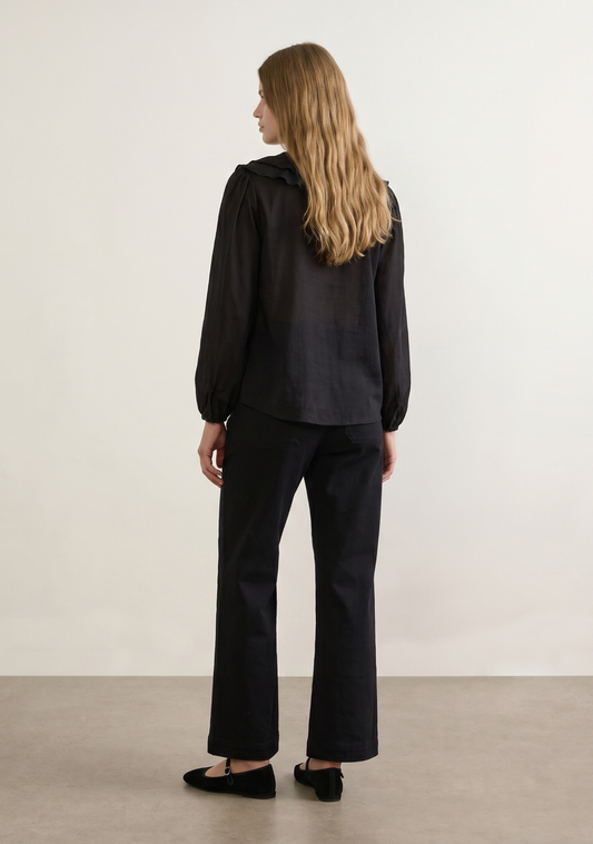 Auguste The Label Celina Blouse (Black)