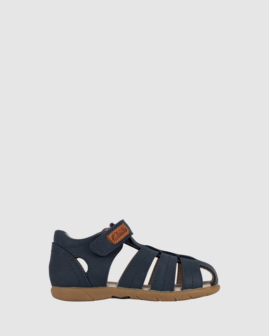 Image of Sandals. Productname: Sterling Navy in Navy colour by brand - Clarks