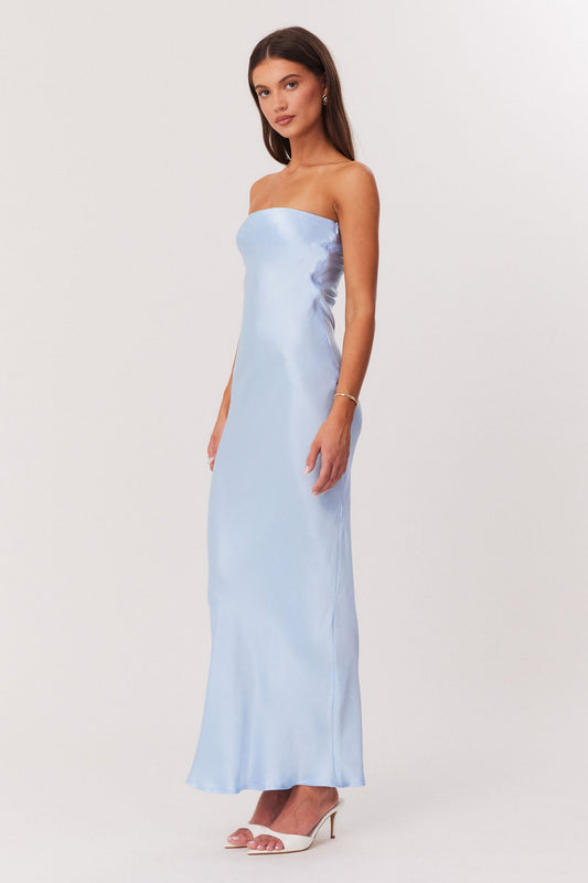 SNDYS ANGEL STRAPLESS DRESS (Sky Blue)