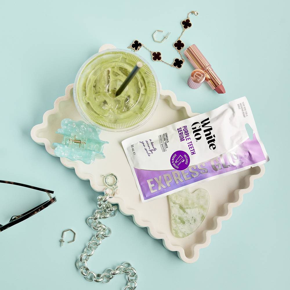 White Glo Purple Serum