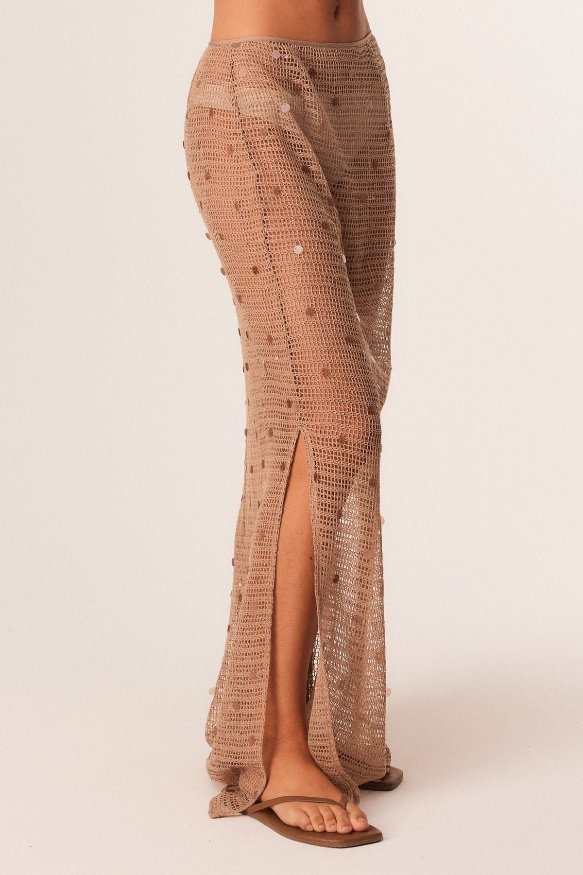 SNDYS ALTHEA MAXI SKIRT (Mocha)