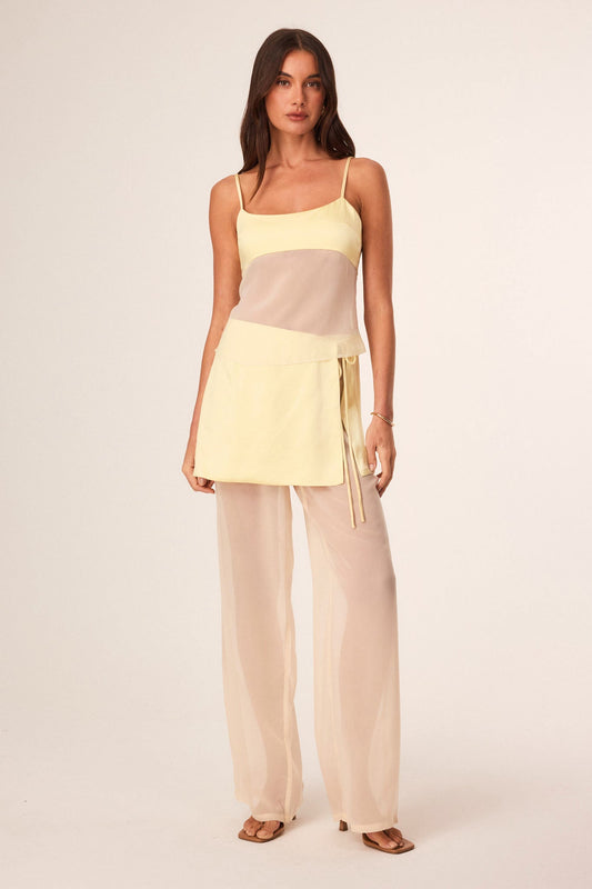 SNDYS ZOE WRAP PANTS (Butter)