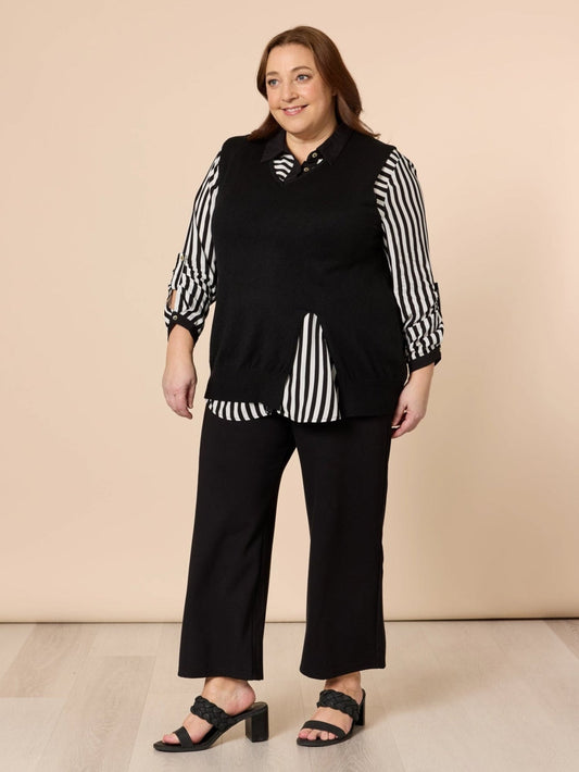 Threadz Vicky Vest (Black)