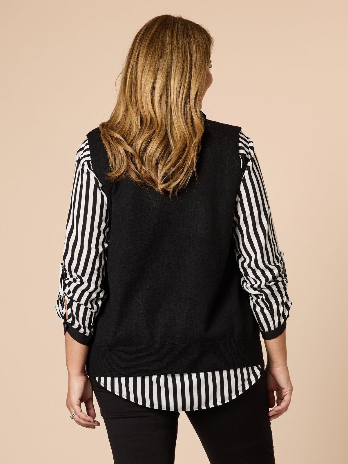Threadz Vicky Vest (Black)