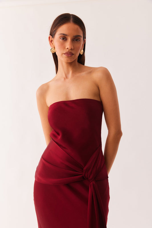 SNDYS ANGIE MAXI DRESS (Wine)