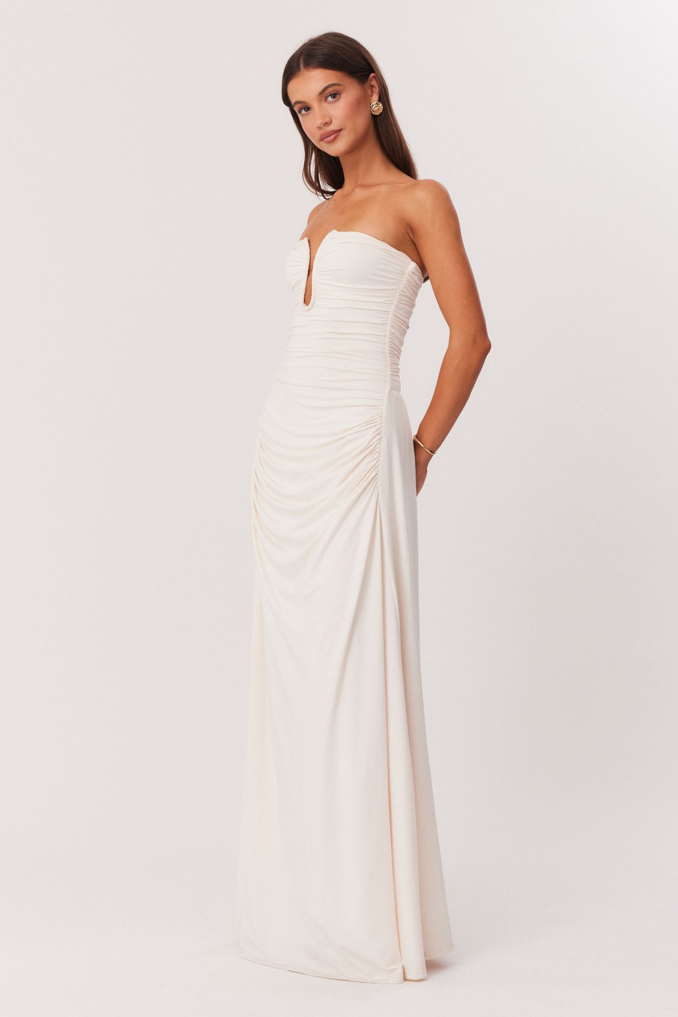 SNDYS LILANA MAXI DRESS (Vanilla)
