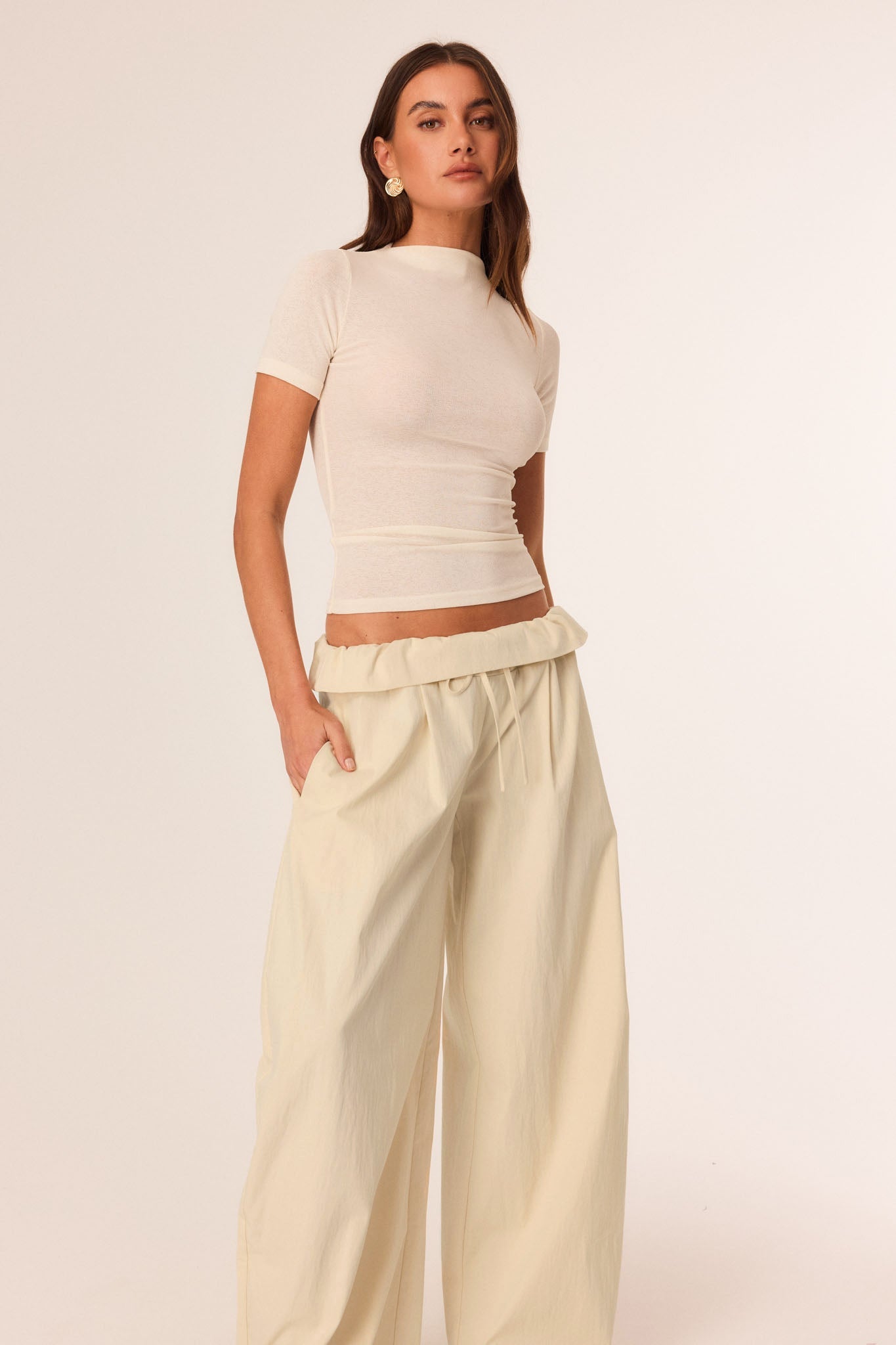 SNDYS CILLA PANTS (Wax Paper)