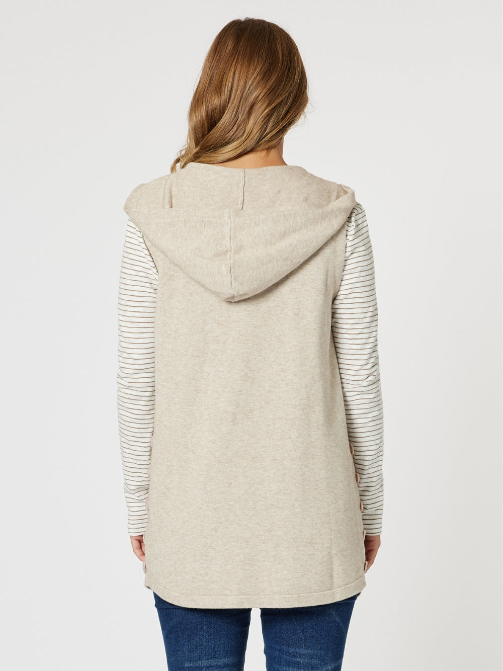 Threadz Ollie Vest (Oatmeal)