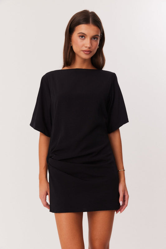 SNDYS AIRE MINI DRESS (Black)
