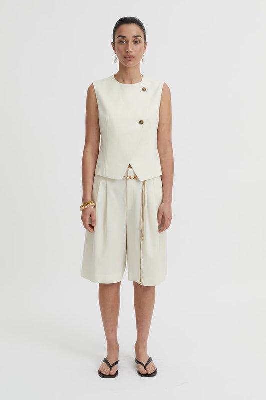 Blanca Studio Junia Vest (Ivory)