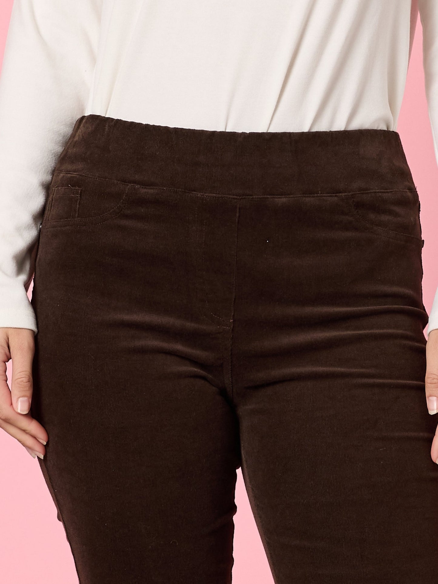 Gordon Smith Harper Slim Leg Cord Pant (Coffee)