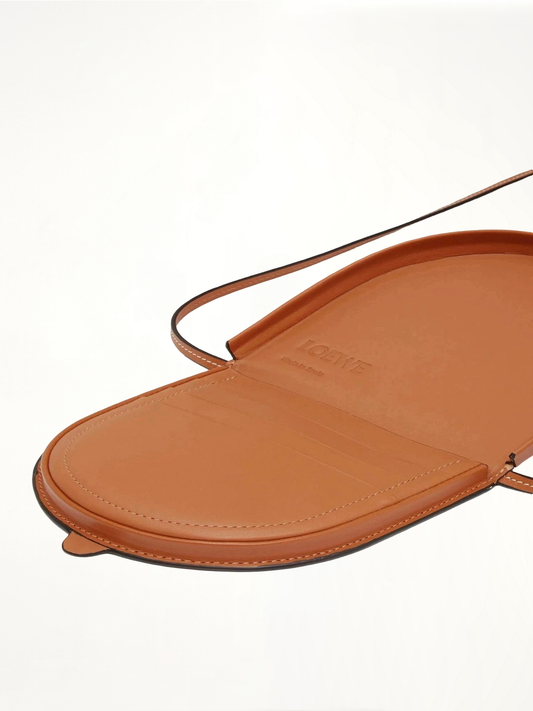 LOEWE Small Heel Pouch (Tan)