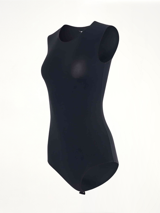MAISON MARGIELA Sleeveless Bodysuit (Black)