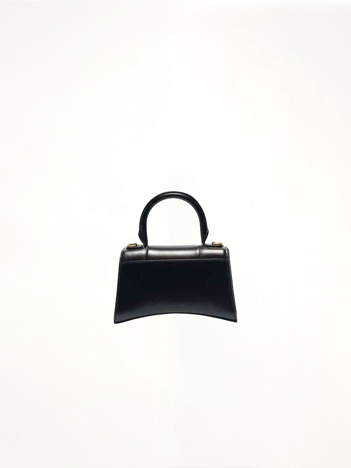 BALENCIAGA Hourglass XS Handbag (Black)