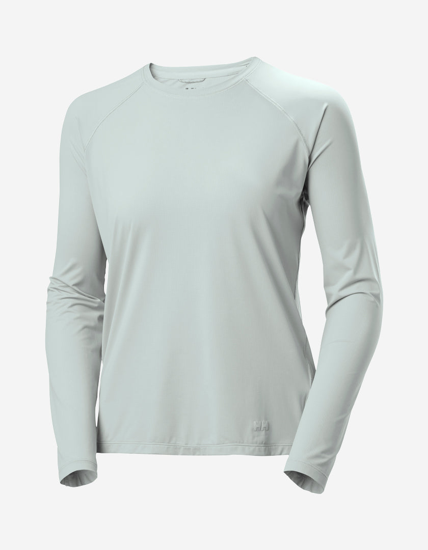 Helly Hansen W SHINE SOLEN LS CREW (Green Mist)
