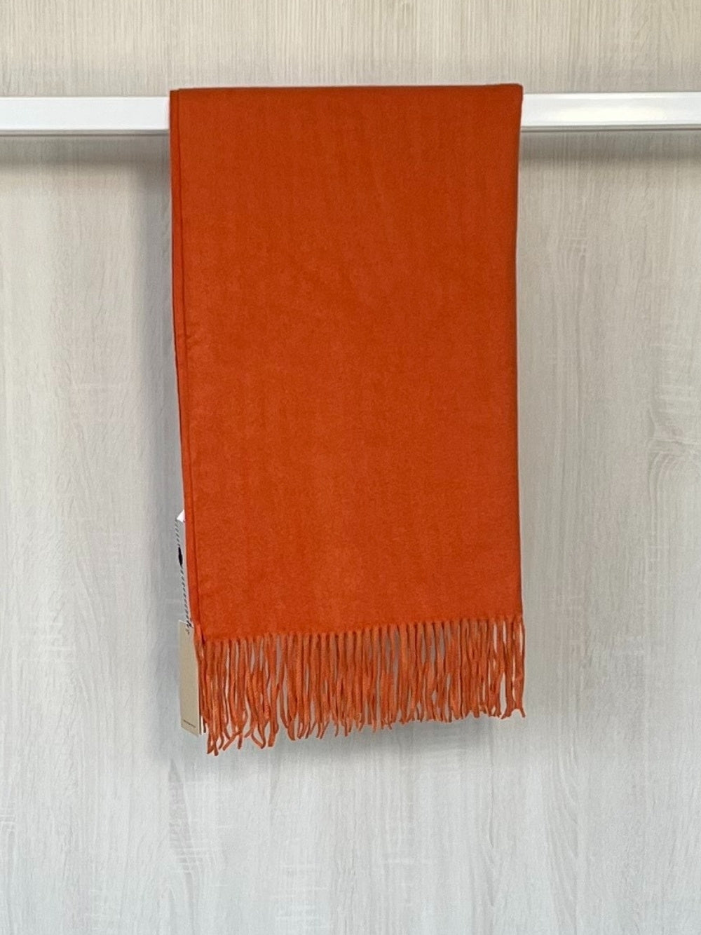 Image of Scarves & Shawls. Product name - Cosy Fringe Scarf Sunset in Sunset colour by brand - Threadz