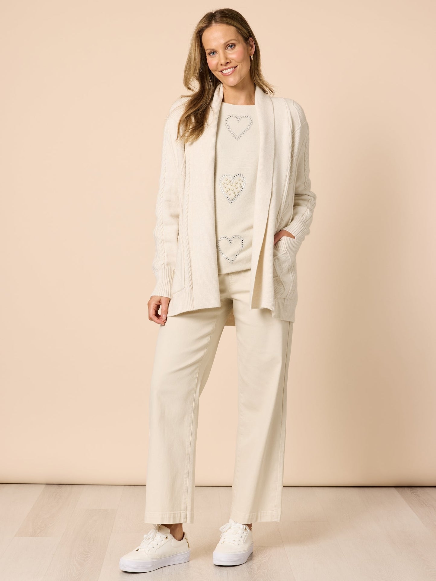 Clarity Apres Cardigan (Chalk)